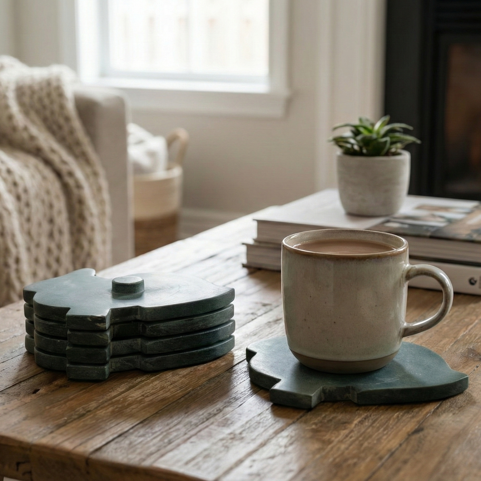 Interlocked Alice’s Coasters