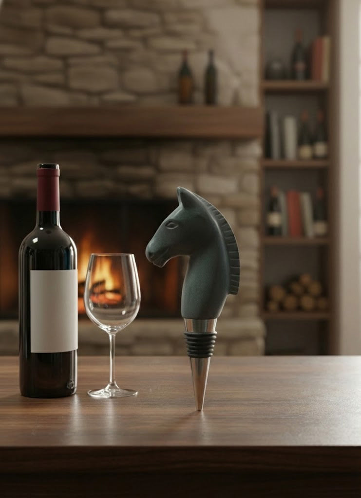 Knight’s Gambit Palewa Wine Bottle Stopper