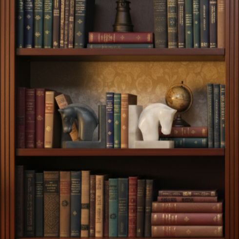 Mare & Stallion Bookends