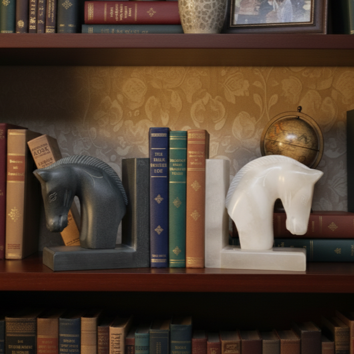 Mare & Stallion Bookends