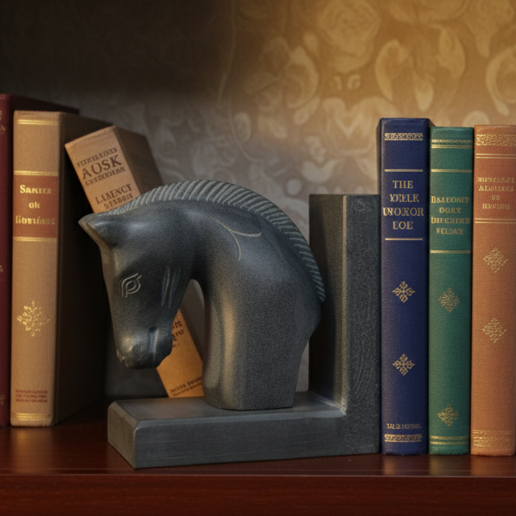 Mare & Stallion Bookends