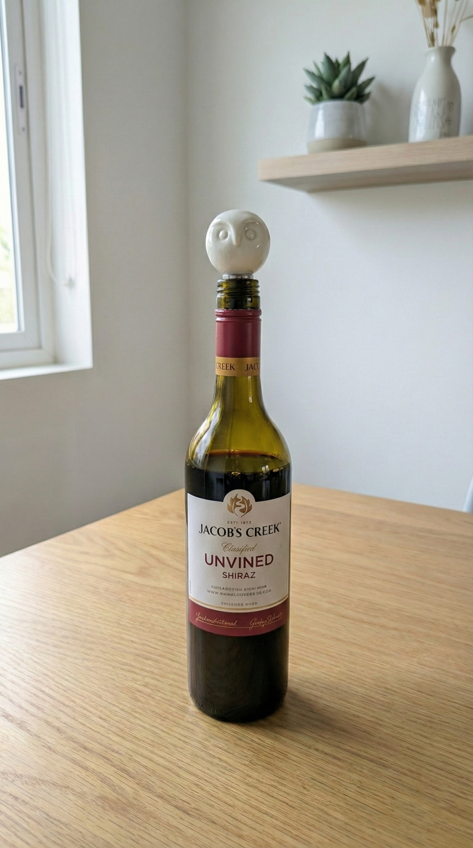 Owl Totem Wine Bottle Stopper