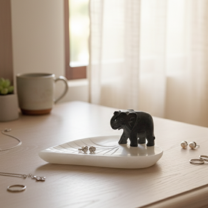 Serenity Elephant Jewellery Tray